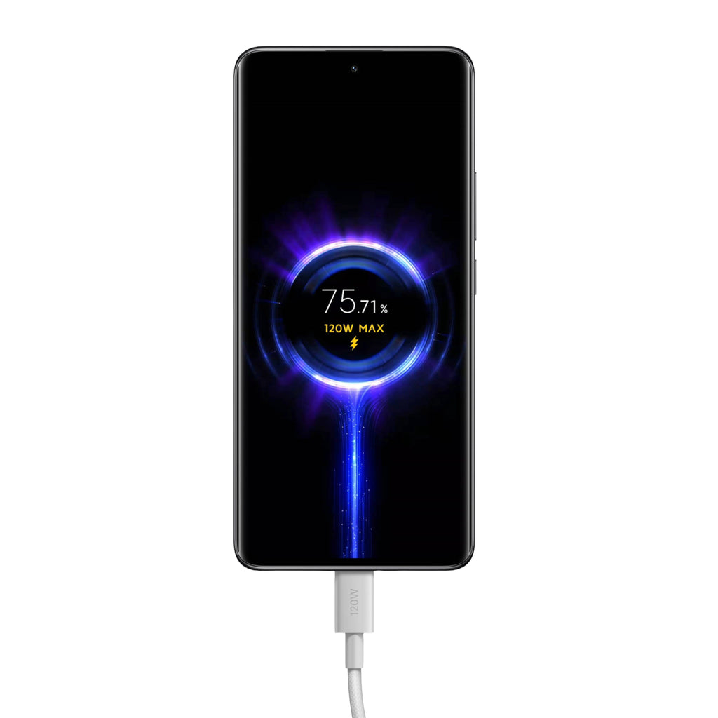 Xiaomi USB4 6A USB Type-C To USB Type-C Braided Cable 2m- (120W, 480 Mbps)