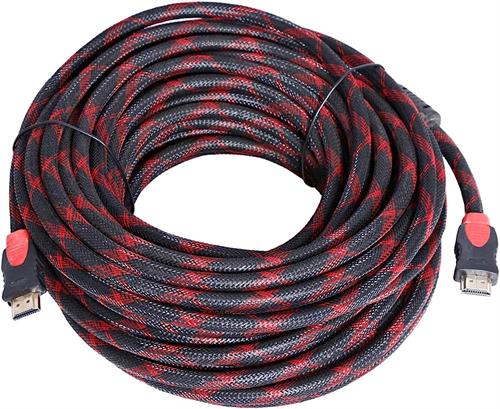 UniQue Braided 5m HDMI to HDMI 19 Pin Cable