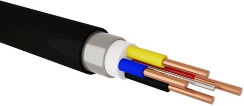 Solarix Surfix Black 6mm 4 Core With Earth Cable