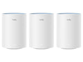 Cudy Dual Band WiFi 5 1200Mbps Fast Ethernet Mesh 3 Pack