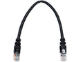 Linkbasic 22cm UTP Cat5e Flylead Black