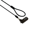 GIZZU 2m Slimline Combination Notebook and Ultrabook Cable Lock