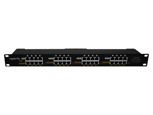 16 Port Gigabit Passive PoE Injector