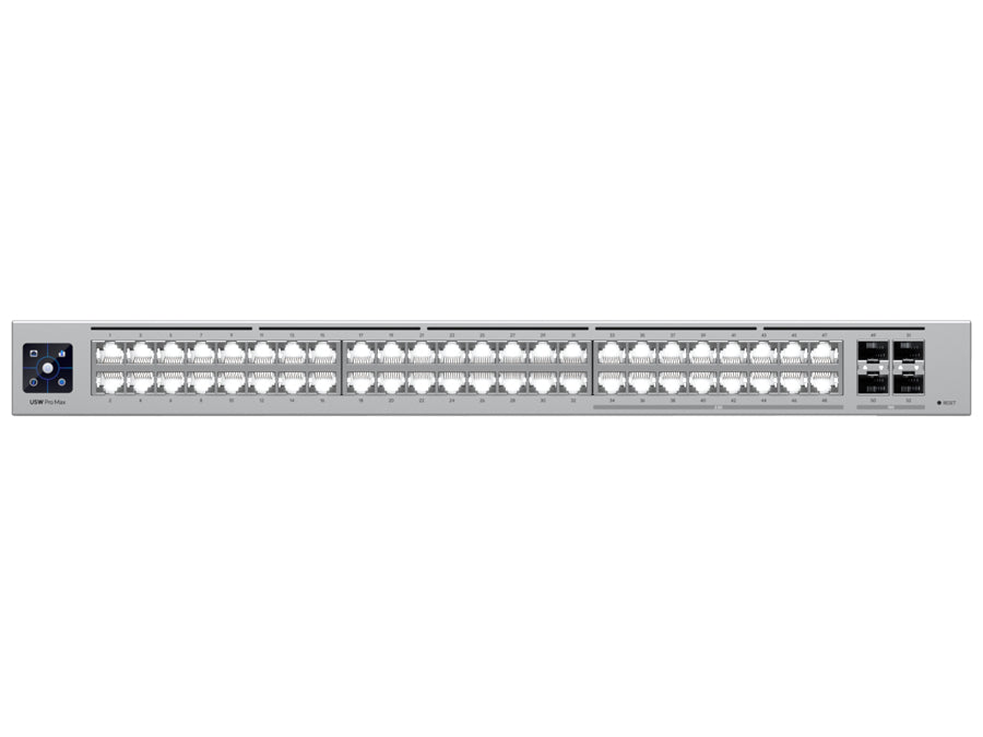 Ubiquiti UniFi Pro Max Switch 48 with 32 Gigabit 16x 2.5Gbps 4SFP+